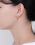 Elegant Sterling Silver & Pearl Studs for Career Woman